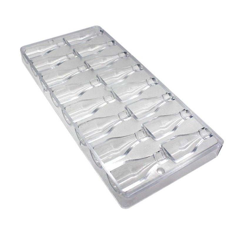 Goldbaking Bottle Shaped Chocolate Mold Poly-carbonate Candy Mould Hard PC Chocolate Molds - Image 3